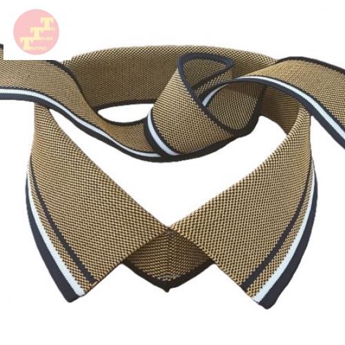 Bo Cổ 2 Da - Jacquard