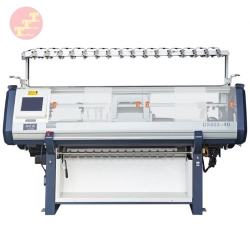 Máy dệt bo áo Daoxing  3hệ thống