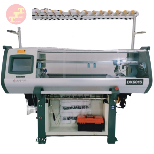 Máy dệt bo áo Daoxing  4 hệ thống