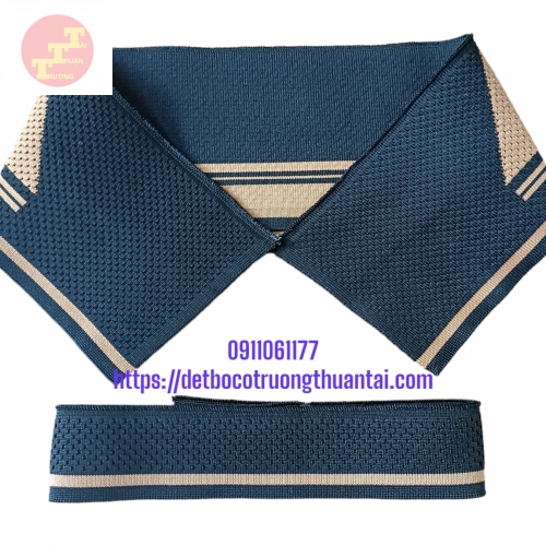 Bo Cổ 2 Da - Jacquard